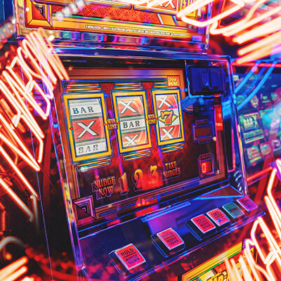 slot machine at casino