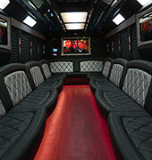 limo bus interior